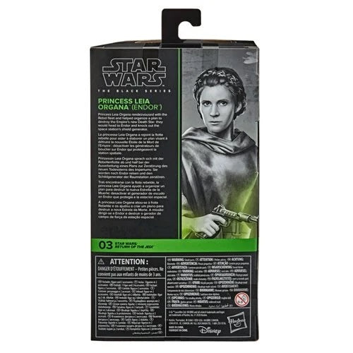 Star Wars The Black Series – Princess Leia Organa (Endor) 6-Inch Action Figure (UPC: 5010993755622)