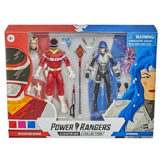 Power Rangers Lightning Collection – Pack de 2 Red Ranger espacial vs Astronema (UPC: 5010993774340)