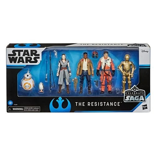Star Wars The Resistance 3 3/4-Inch Action Figure Set of 5-3