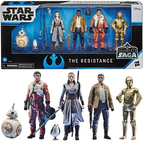Star Wars The Resistance 3 3/4-Inch Action Figure Set of 5-1
