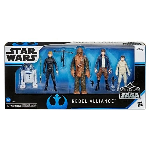 Star Wars Rebel Alliance 3.75" Action Figure Set