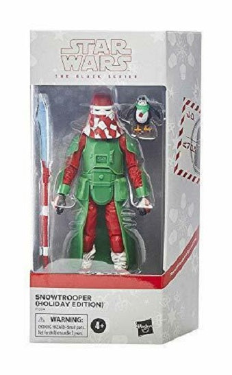 Star Wars The Black Series Snowtrooper (Edición Festiva) Figura de Acción de 6 Pulgadas – Exclusiva (5010993782918)