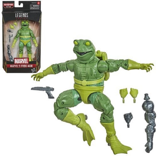 Spider-Man – Marvel Legends Frog-Man 6-Inch Action Figure – Stilt-Man BAF Series