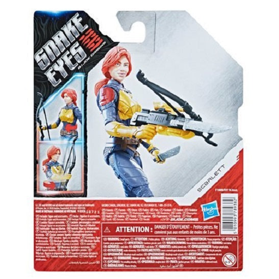 G.I. Joe Origins – Figura de acción de Scarlett de 6 pulgadas (UPC: 5010993789382)