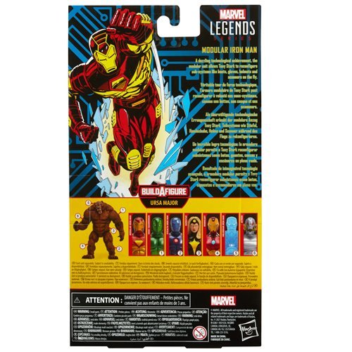 Marvel Legends Series: Basado en Cómics – Figura de Acción de Iron Man Modular de 6 Pulgadas (UPC: 5010993790517)