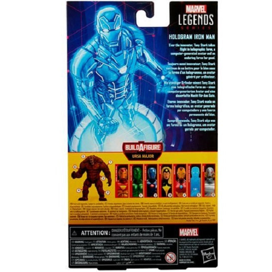 Marvel Legends Series: Basada en Cómics – Figura de Acción de Iron Man Holograma de 6 Pulgadas (UPC: 5010993791118)