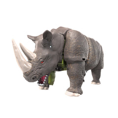 Transformers Toys Generations War for Cybertron: Kingdom Voyager WFC-K27 Rhinox Action Figure-8