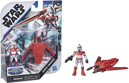 Star Wars Mission Fleet Soldado de Choque: Figura y Set de Jetpack Asegura la Ciudad (UPC: 5010993808731)