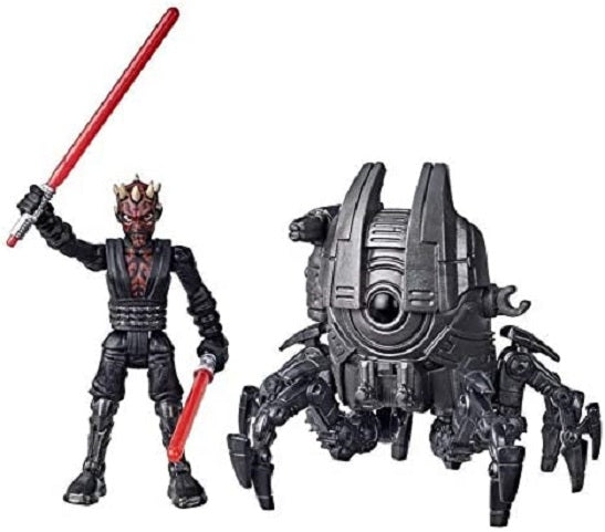 Star Wars Mission Fleet Darth Maul: Figura y vehículo de persecución de sonda Sith (UPC: 5010993808755)