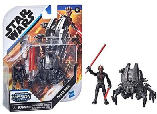 Star Wars Mission Fleet Darth Maul: Figura y vehículo de persecución de sonda Sith (UPC: 5010993808755)