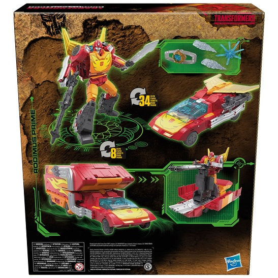 Transformers: Kingdom – Commander Class Rodimus Prime (UPC: 5010993809004)