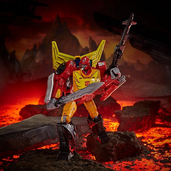 Transformers: Kingdom – Commander Class Rodimus Prime (UPC: 5010993809004)