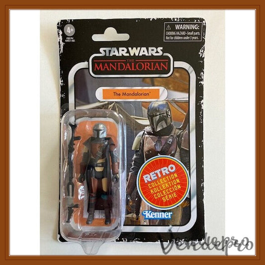 Star Wars The Retro Collection The Mandalorian 3.75-Inch Action Figure – Wave 1 (UPC: 5010993809073)