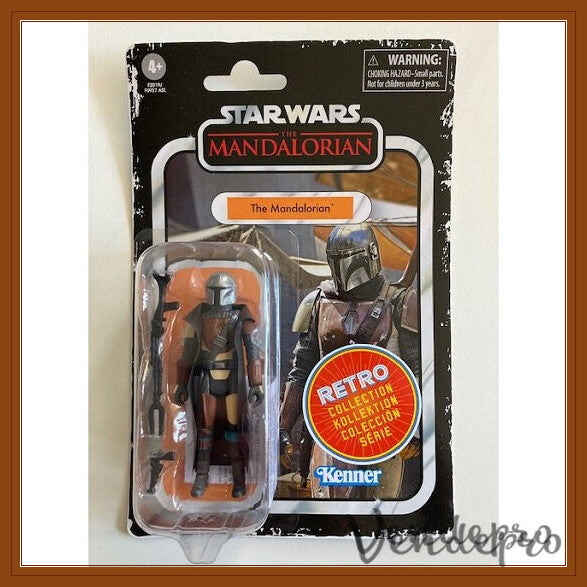 Star Wars La Colección Retro Figura de Acción de 3,75 Pulgadas de The Mandalorian – Ola 1 (UPC: 5010993809073)