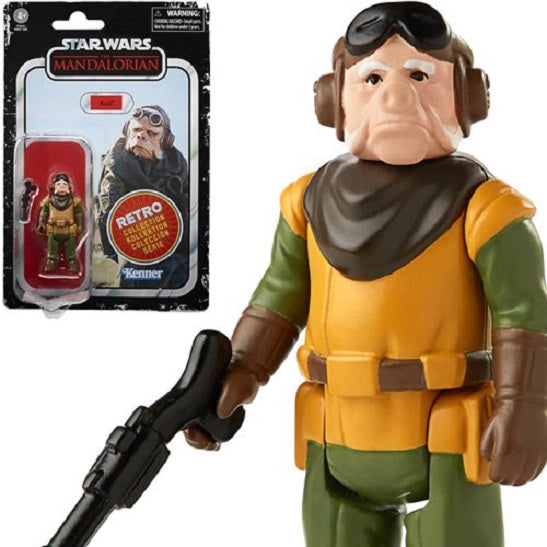Star Wars The Retro Collection Figura de acción Kuiil de 3.75 pulgadas – Ola 1