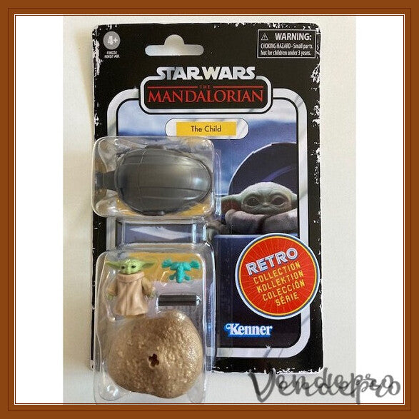 Star Wars Retro Collection The Child (Grogu) 3.75-Inch Action Figure (UPC: 5010993809110)