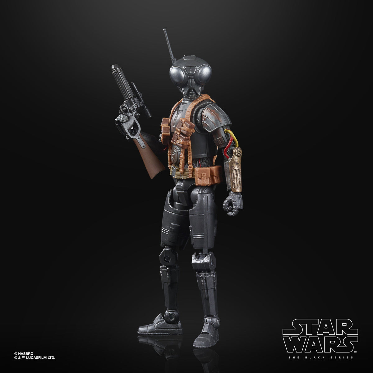 Star Wars The Black Series Q9-0 (ZERO) Toy 6-Inch-Scale The Mandalorian Collectible Figure,-2