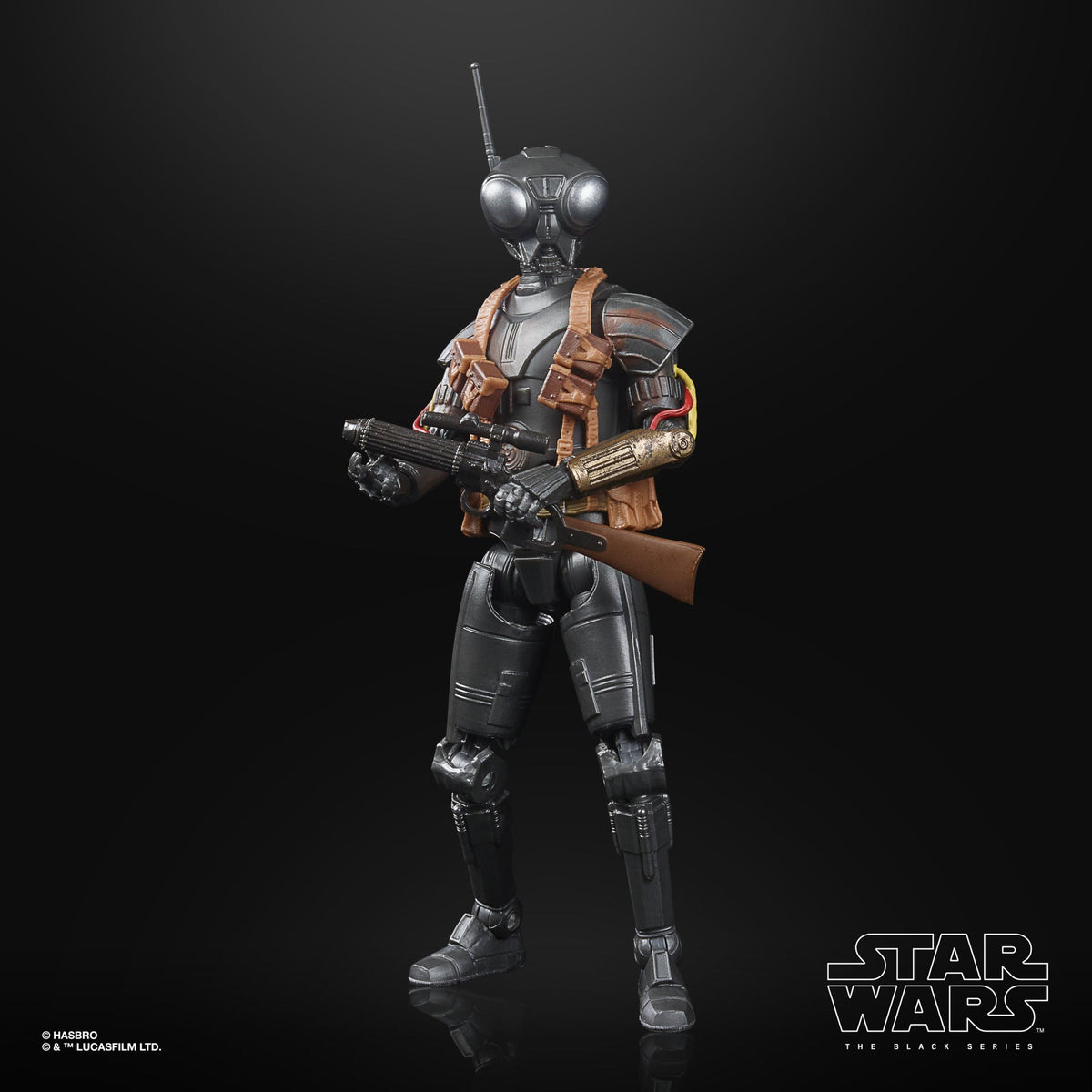 Star Wars The Black Series Q9-0 (ZERO) Toy 6-Inch-Scale The Mandalorian Collectible Figure,-3