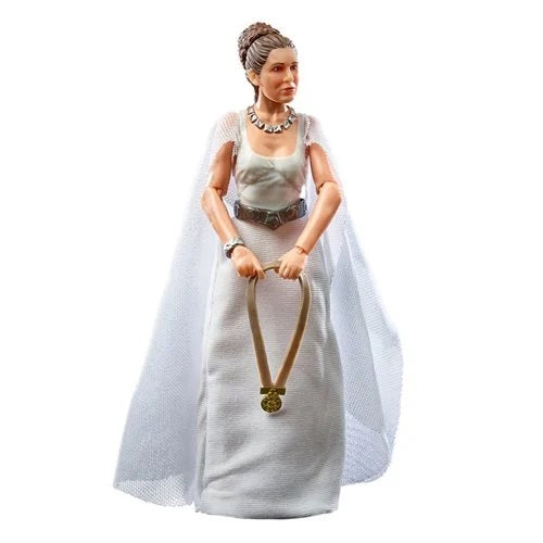 Star Wars: The Black Series Princesa Leia Organa (Ceremonia de Yavin) – Figura de acción de 6 pulgadas (UPC: 5010993835430)