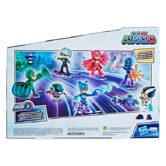 PJ Masks – Hero and Villain Figure Set (7 Figures + Accessories) (UPC: 5010993837274)