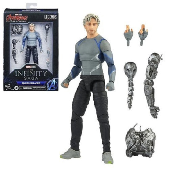 Marvel Legends Series: Avengers Infinity Saga – Quicksilver 6-Inch Action Figure (UPC: 5010993839285)