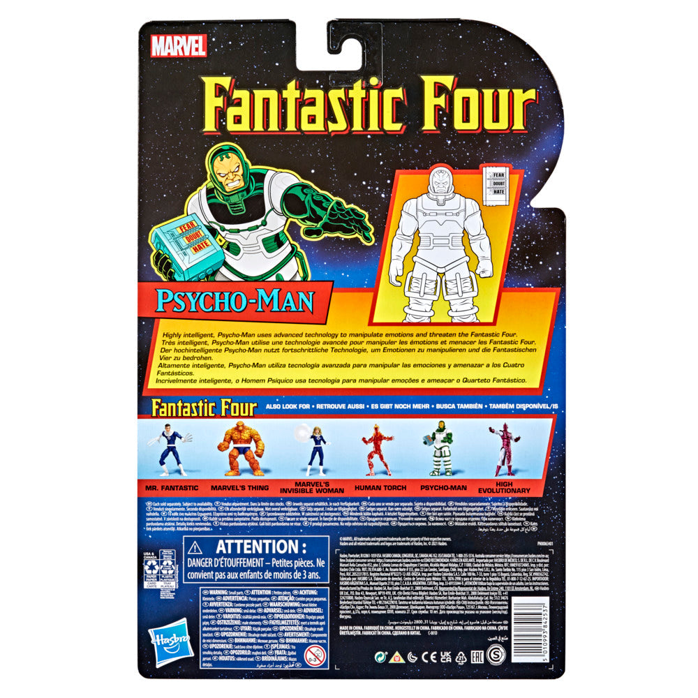 Hasbro Marvel Legends Series Retro Fantastic Four Psycho-Man-3