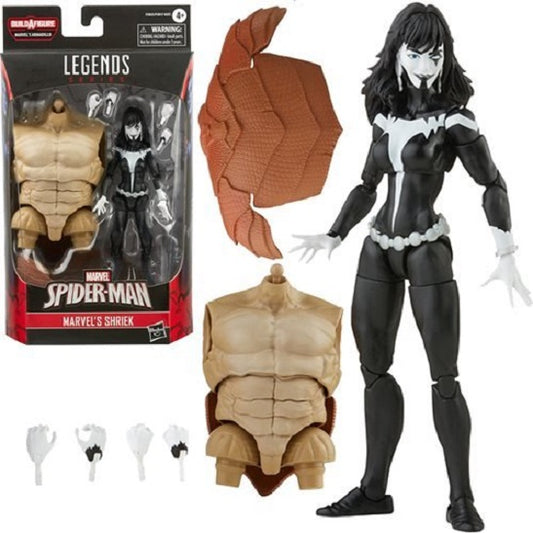 Marvel Legends Series: Spider-Man 3 – Figura de acción de 6 pulgadas de Shriek de Marvel (UPC: 5010993844692)