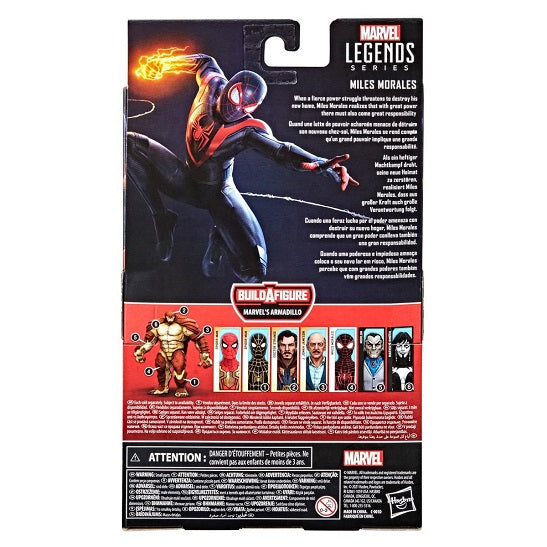 Marvel Legends Series: Spider-Man 3 – Figura de acción de Miles Morales de 15 cm (UPC: 5010993844708)