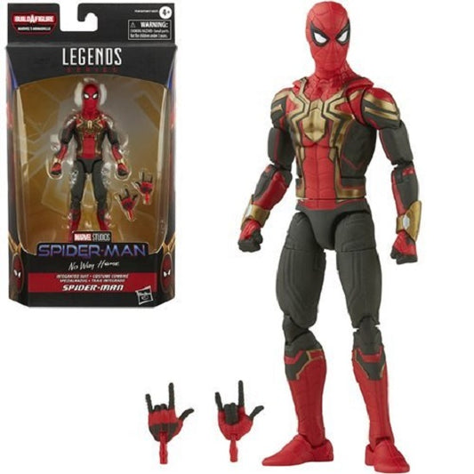 Marvel Legends Series: Spider–Man 3 Integrated Suit Spider-Man 6-Inch Action Figure (UPC: 5010993844722)