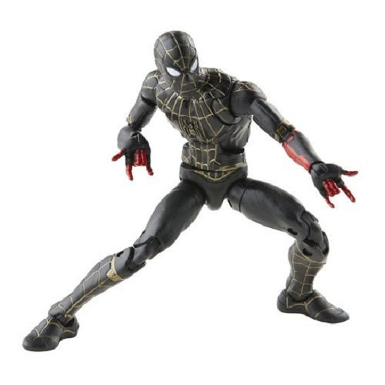 Marvel Legends Series: Spider-Man 3 – Black & Gold Suit Spider-Man 6-Inch Action Figure (UPC: 5010993844739)