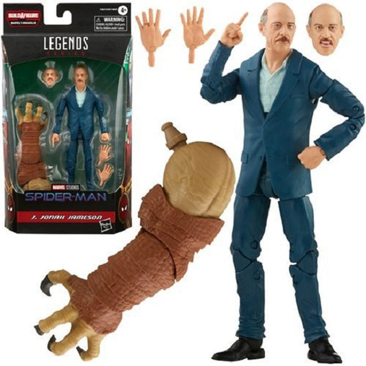 Marvel Legends Series: Spider-Man 3 No Way Home – J. Jonah Jameson Figura de acción de 6 pulgadas (UPC: 5010993844753)
