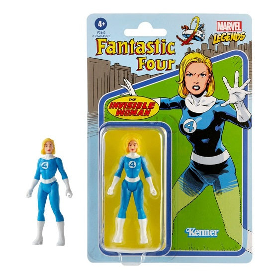 Marvel Legends Retro Collection Invisible Woman – 3.75-Inch Action Figure (5010993848843)