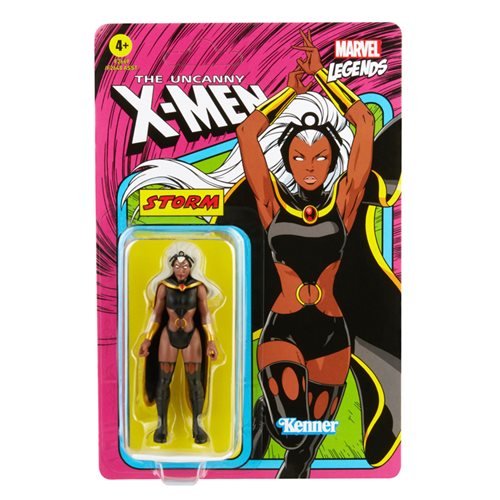Figura de acción de 3,75 pulgadas Storm de la colección Marvel Legends Retro 375 (UPC: 5010993848874)