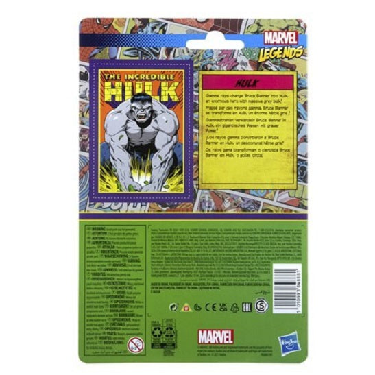 Marvel Legends Retro Gray Hulk 3.75-Inch Action Figure (UPC: 5010993848881)