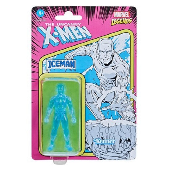 Marvel Legends Retro 375 Collection Iceman Figura de Acción de 3.75 Pulgadas (UPC: 5010993848898)