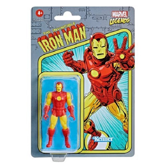 Marvel Legends Retro 375 Collection Iron Man 3.75-Inch Action Figure (UPC: 5010993848911)