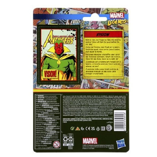 Marvel Legends Retro Vision 3.75-Inch Action Figure (UPC: 5010993848928)