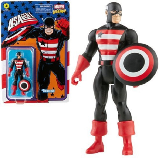 Marvel Legends Retro 375 Collection U.S.Agent 3.75-Inch Action Figure (UPC: 5010993848935)