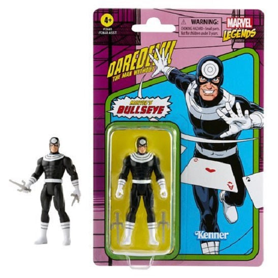 Marvel Legends Retro Bullseye 3.75-Inch Action Figure (UPC: 5010993848942)