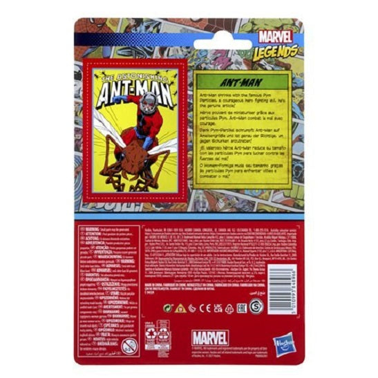Marvel Legends Retro Ant-Man 3.75-Inch Action Figure (UPC: 5010993848966)