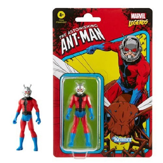 Marvel Legends Retro Ant-Man 3.75-Inch Action Figure (UPC: 5010993848966)