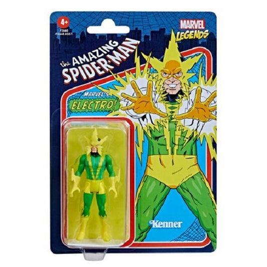Colección Marvel Legends Retro 375 Figura de Acción de 3.75 Pulgadas de Electro (UPC: 5010993848997)