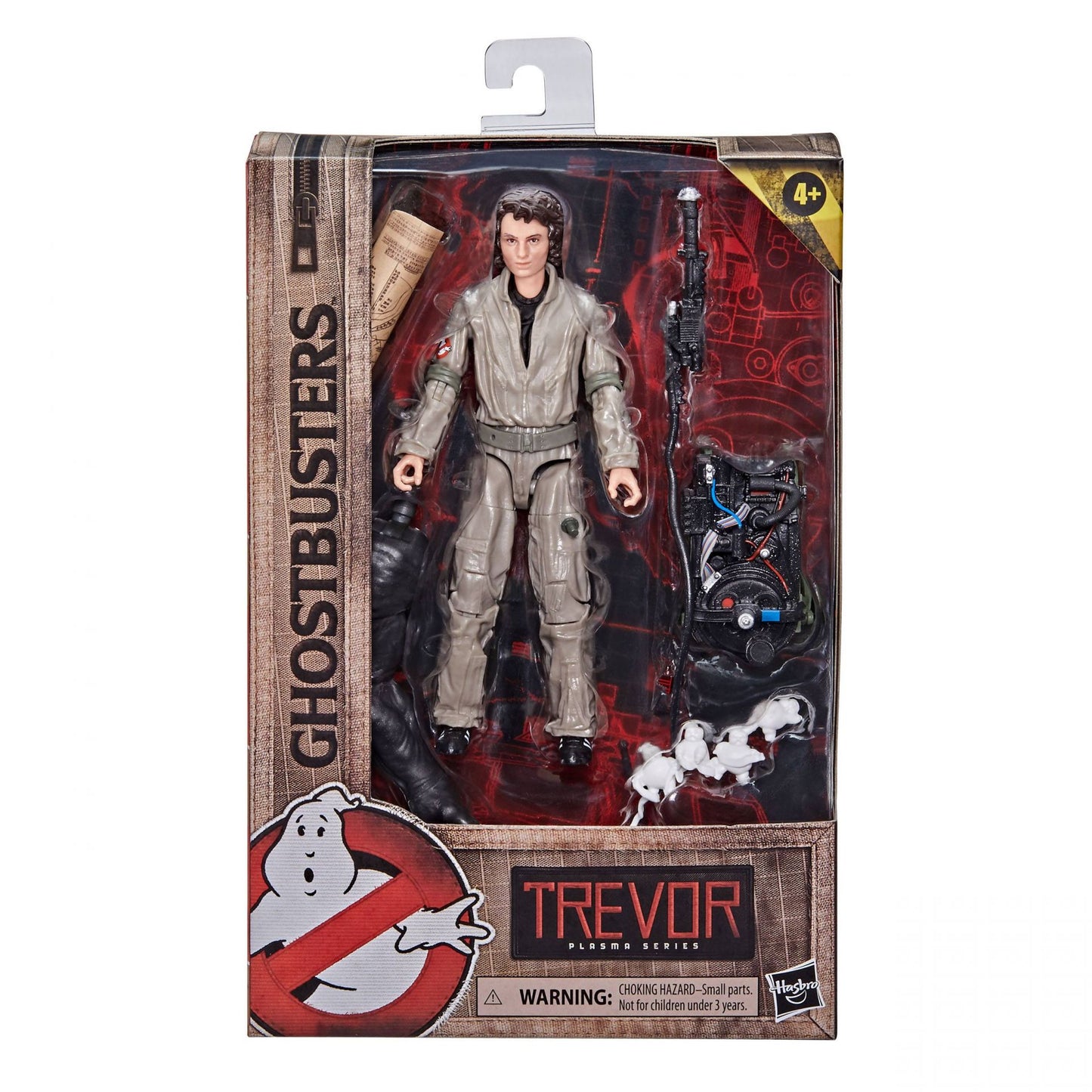 Figura de acción de Trevor de la serie Plasma de los Cazafantasmas