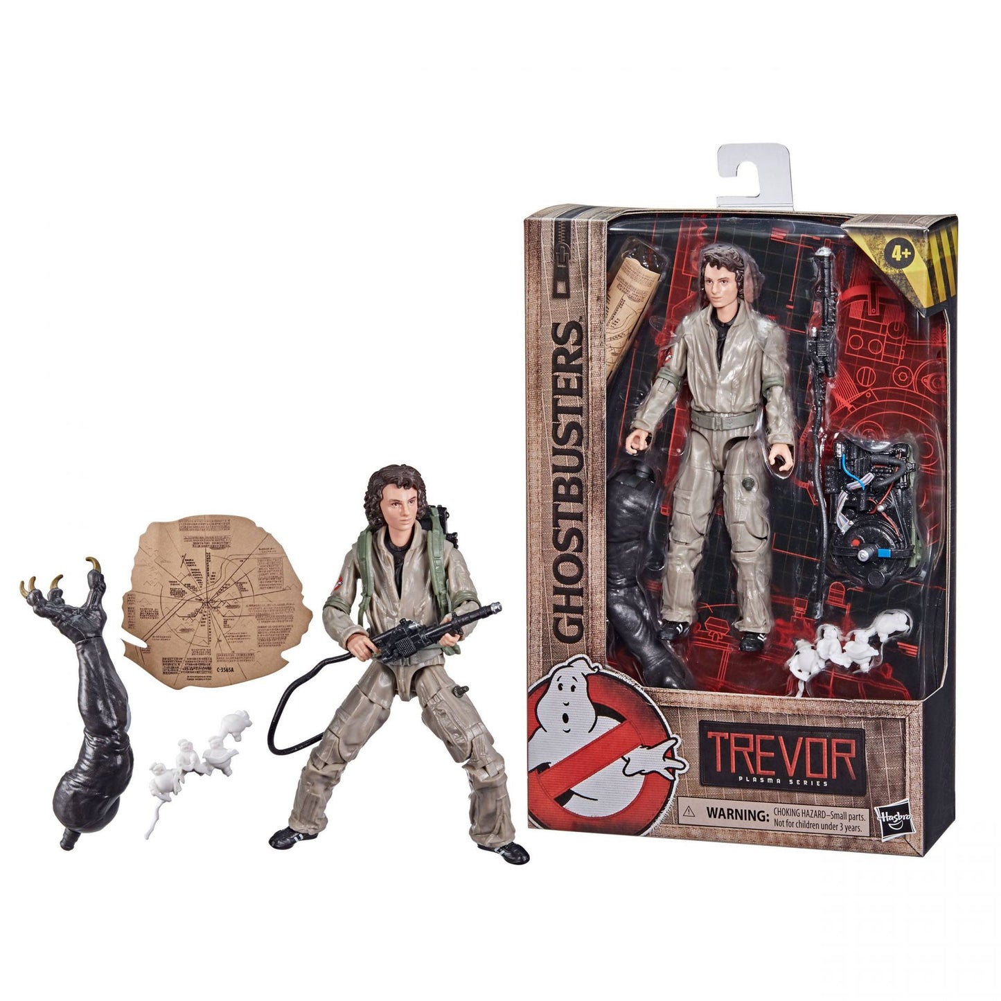 Figura de acción de Trevor de la serie Plasma de los Cazafantasmas