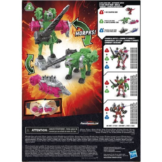 Power Rangers Dino Fury – Ankylo Hammer & Tiger Claw Zord Set (UPC: 5010993858330)