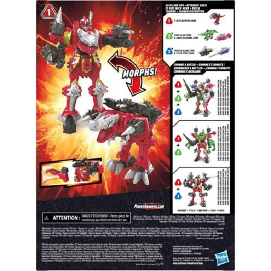 Power Rangers Dino Fury – T-Rex Champion Zord Morphing Dino (UPC: 5010993858347)