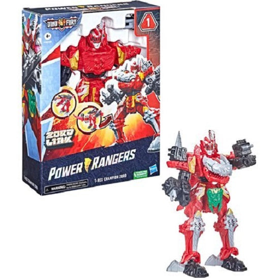 Power Rangers Dino Fury – T-Rex Champion Zord Morphing Dino (UPC: 5010993858347)
