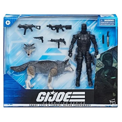 G.I. Joe Classified Series – Snake Eyes & Timber: Alpha Commandos 6" Action Figure Set