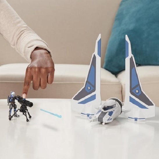 Star Wars Mission Fleet – Bo-Katan Gauntlet Starfighter (UPC: 5010993906055)