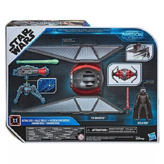 Star Wars Mission Fleet – Kylo Ren TIE Whisper Persecución en el desierto (UPC: 5010993906062)